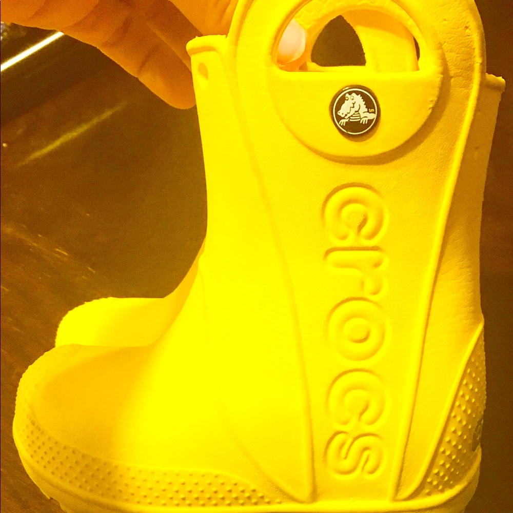 Rubber Soft Crocs 6T